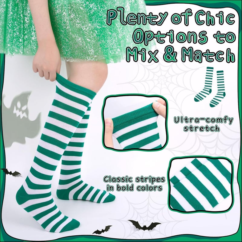 Lainlight Store Knee High Socks for Women Casual Tube Knee Socks Elasticity Long Stockings Halloween Accessories - Image 3